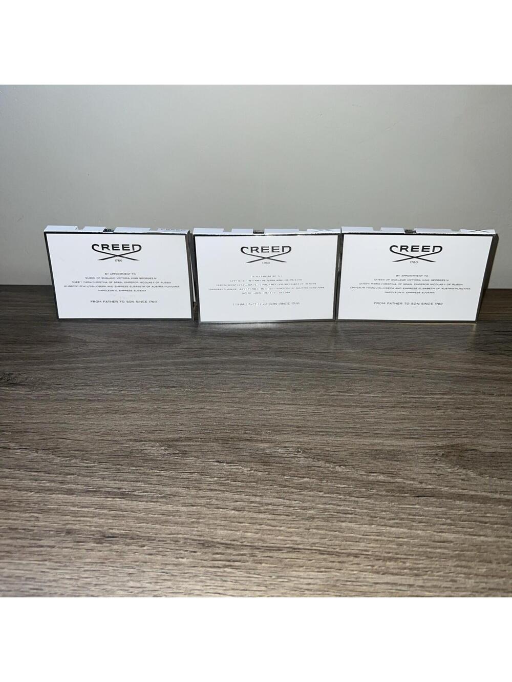 3 Pcs Lot Creed Aventus Men Eau De Parfum Vial Spray Sample Size NOC